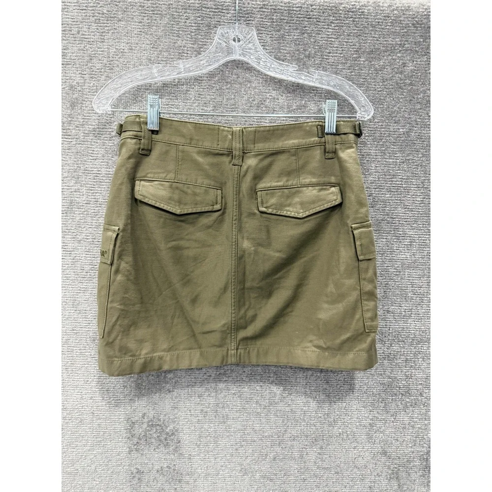 TNA Cargo Mini Skirt Women 6 Olive Green Surplus‎ Division Aritzia Utility Skirt